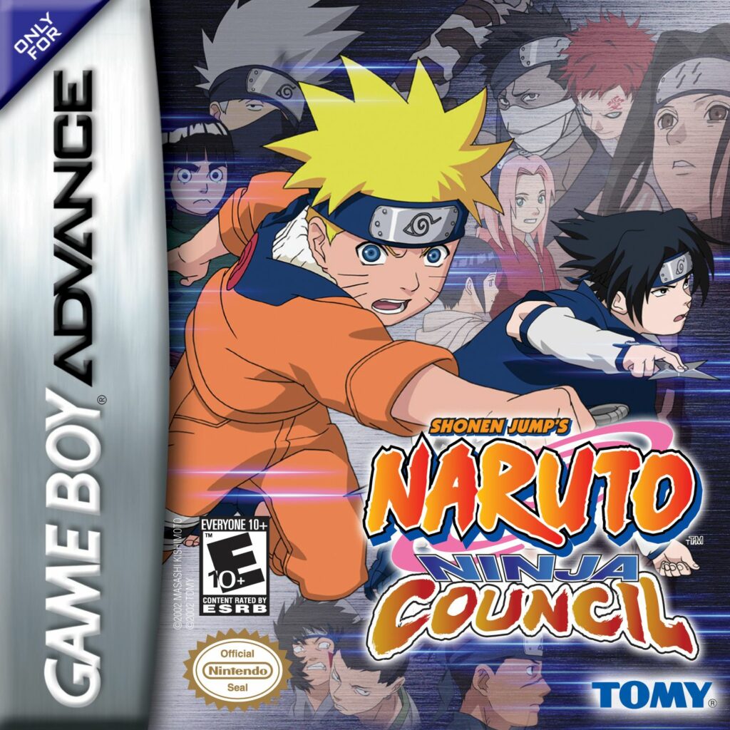 Naruto Ninja Council - Game Boy Advance Box Art