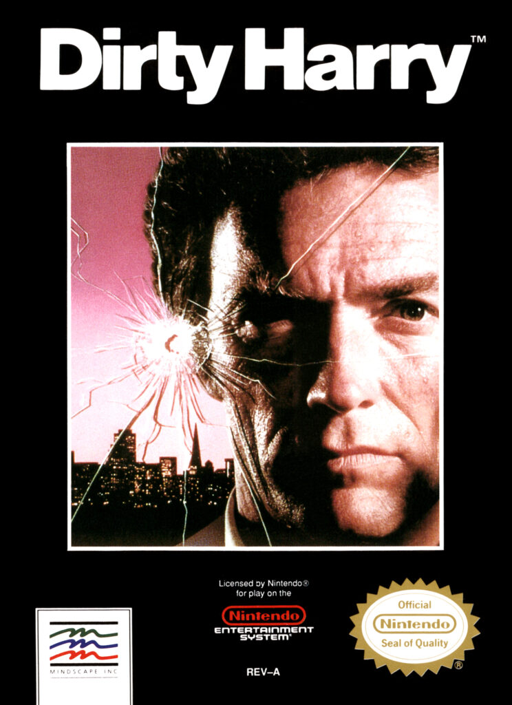 Dirty Harry - NES box art