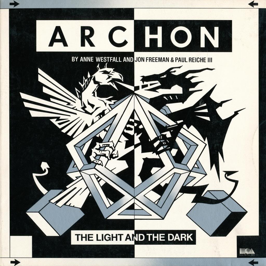 Archon: The Light and The Dark - Commodore 64 Box Art