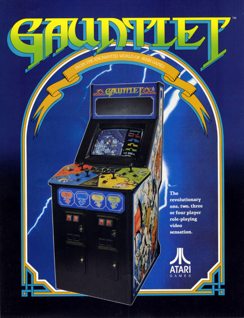 Gauntlet - Arcade Promotional Art