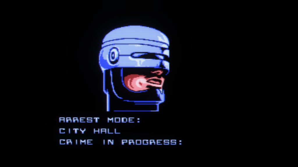 RoboCop analyzes the next target