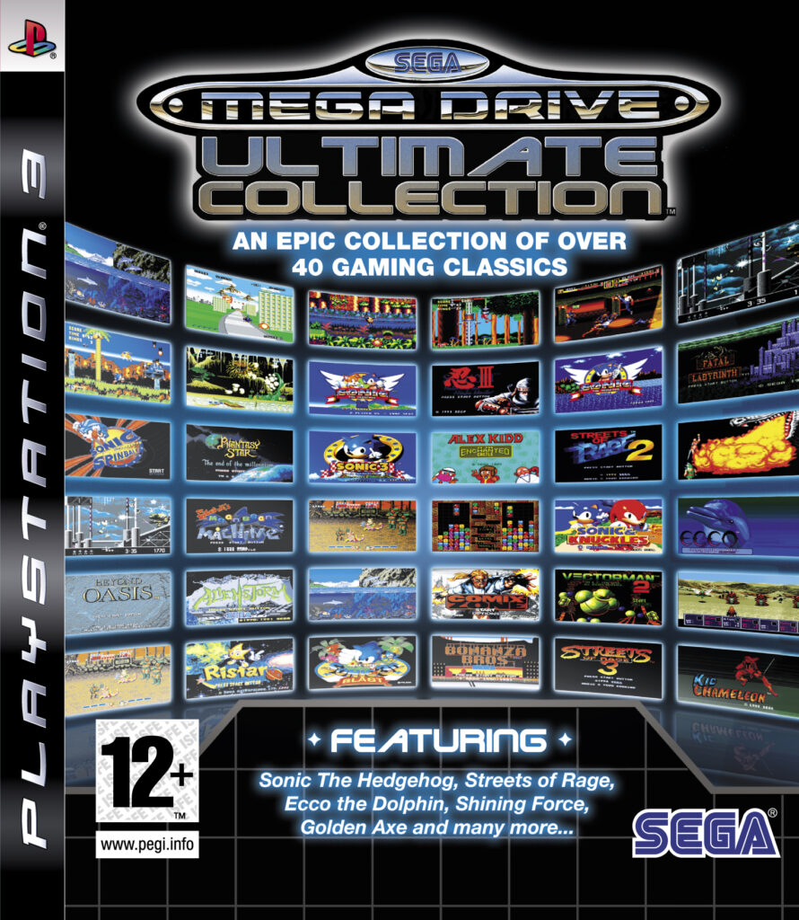 Sega Mega Drive Ultimate Collection - PS3 Box Art