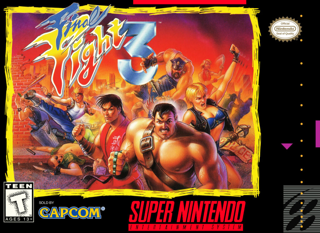 Final Fight 3 - Super Nintendo box art