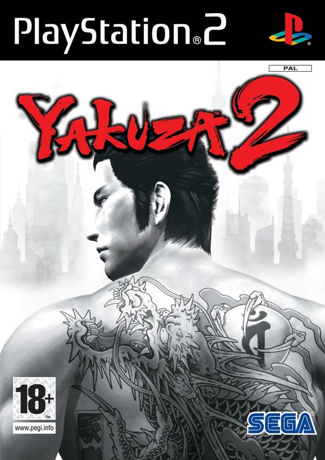 Yakuza 2 Playstation 2 box cover