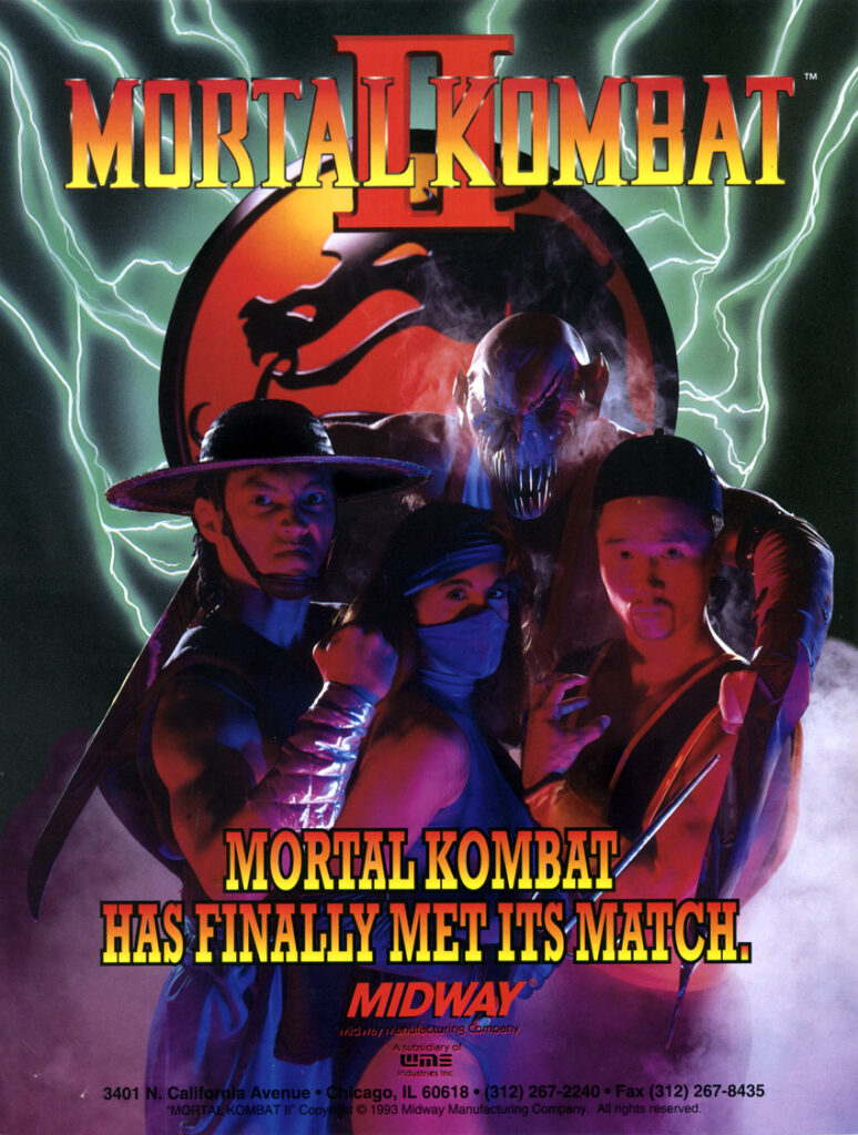 Mortal Kombat II - Arcade Promotional Art