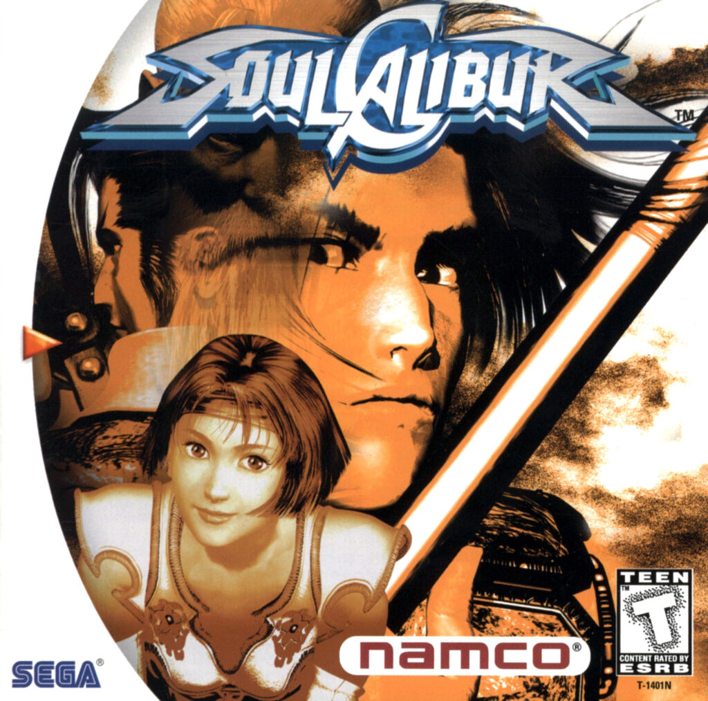 SoulCalibur - Dreamcast Box Art