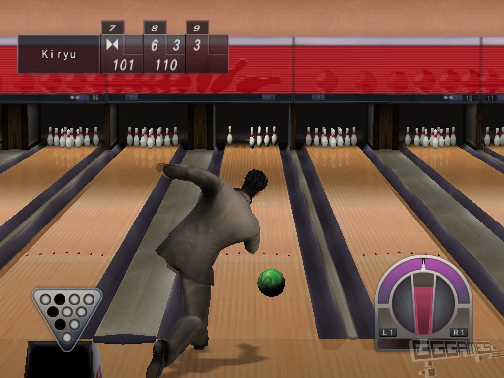 Bowling mini game