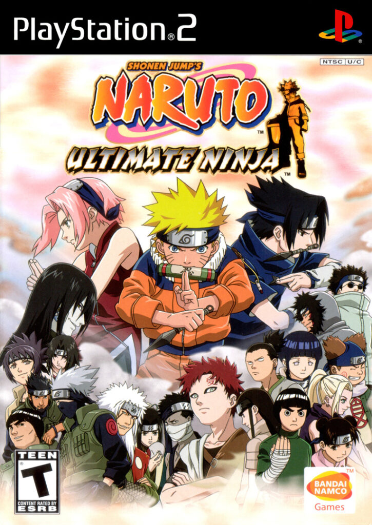 Naruto: Ultimate Ninja - PS2 Box Art