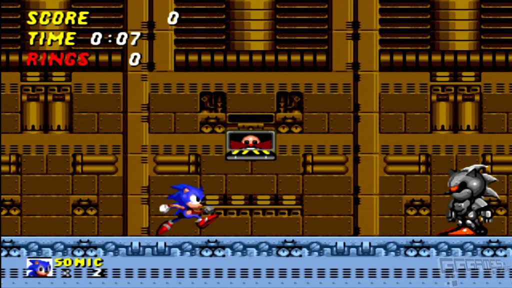 Sonic versus Metal Sonic