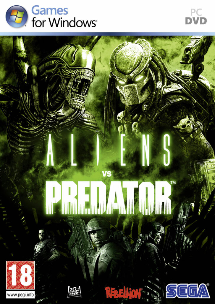 Aliens vs. Predator - PC Box Art