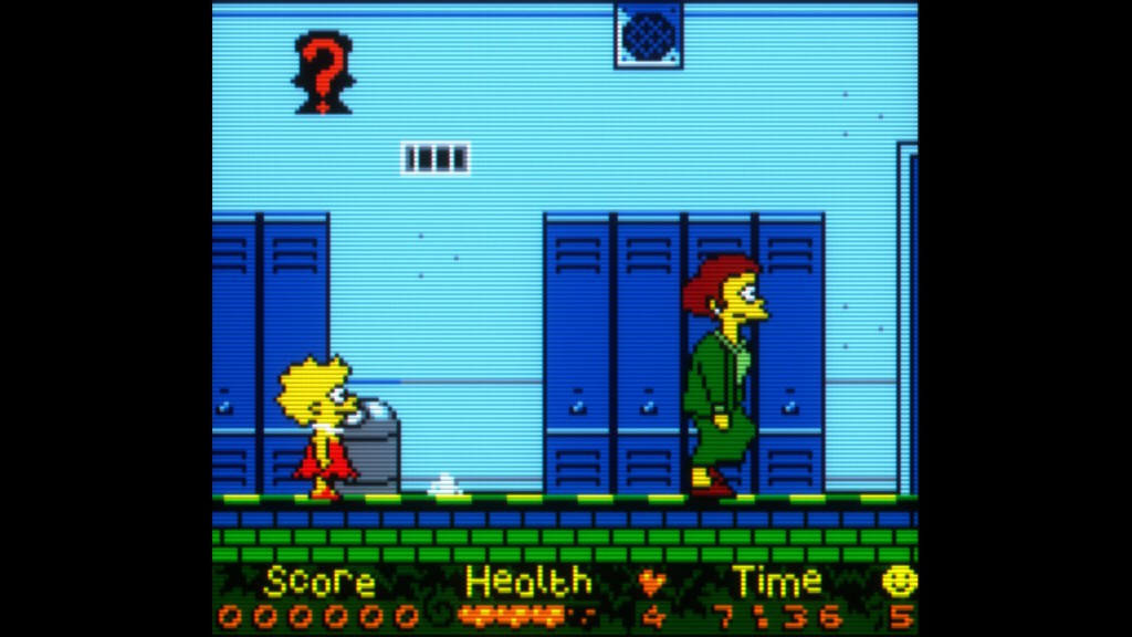 Lisa Simpson in the school level