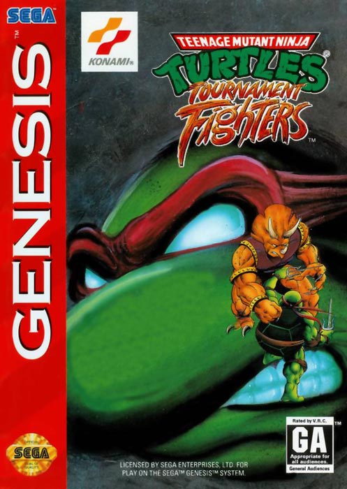 Teenage Mutant Ninja Turtles – Tournament Fighters - Mega Drive Screenshot