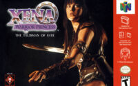 Xena: Warrior Princess: The Talisman of Fate - N64 Box Art