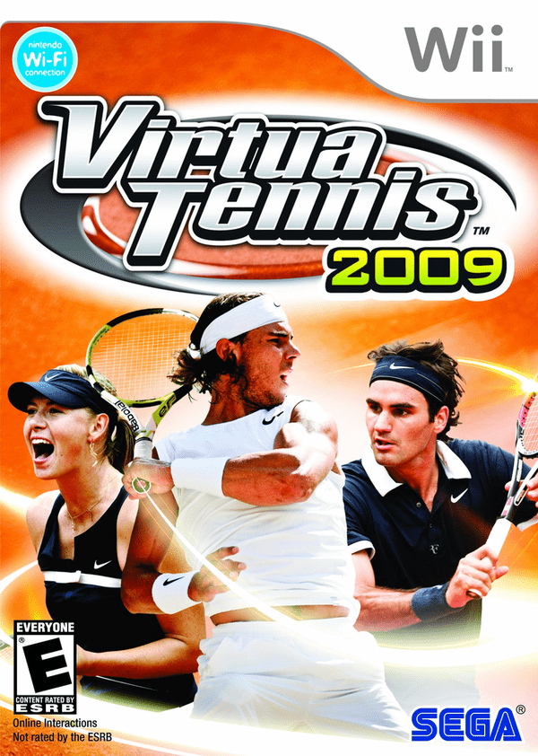 Virtua Tennis 2009 - Wii Box Art