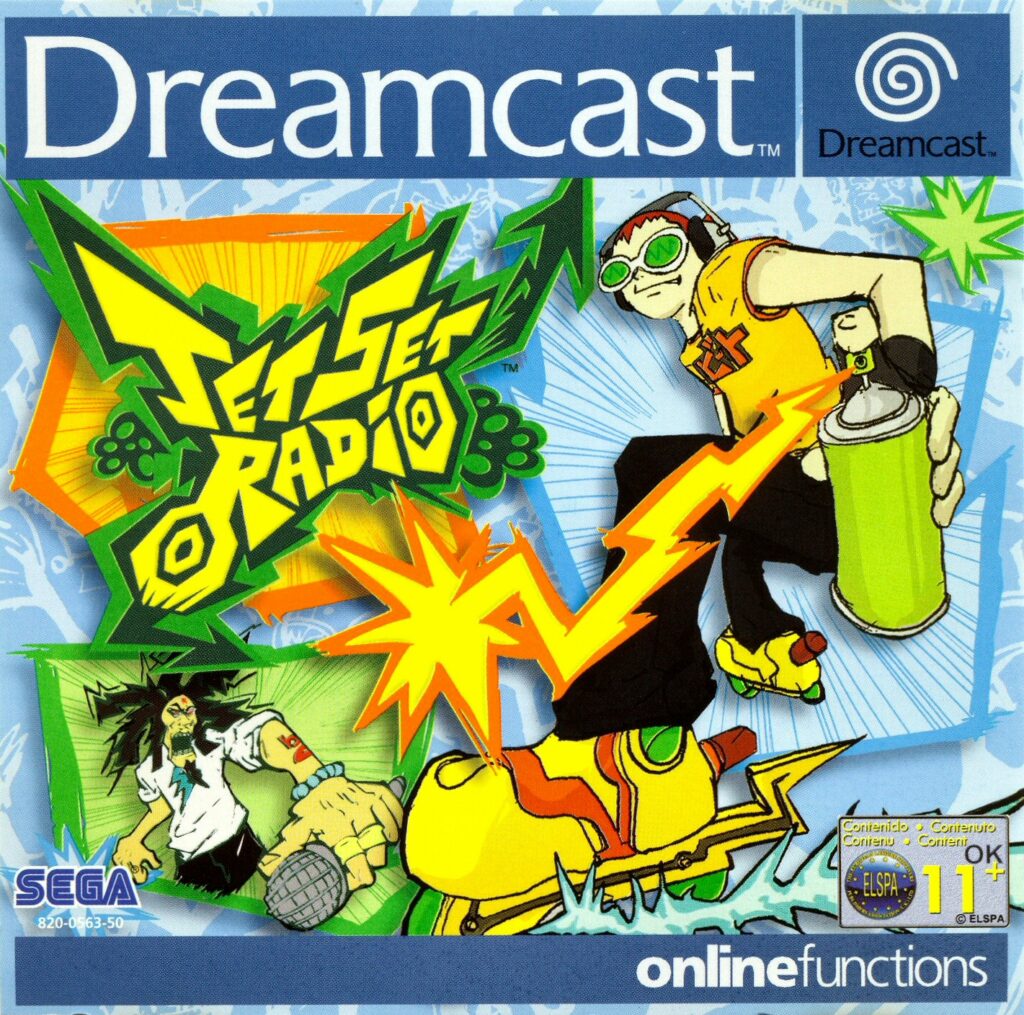 Jet Set Radio - Dreamcast Cover