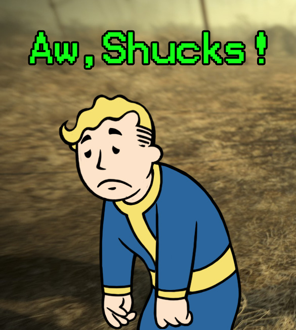 Fallout 4 sad PIP Boy