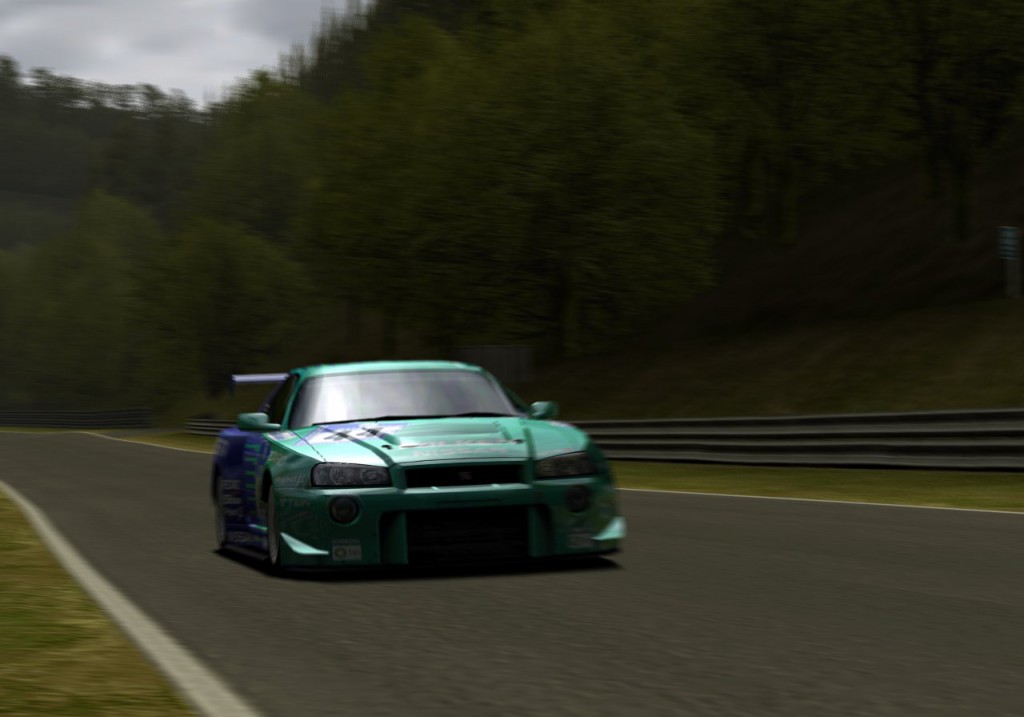 Nissan Skyline at Nürburgring