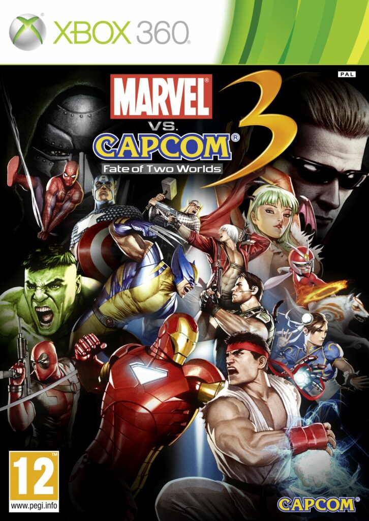 Marvel vs. Capcom 3: Fate of Two Worlds - Xbox 360 Box Art