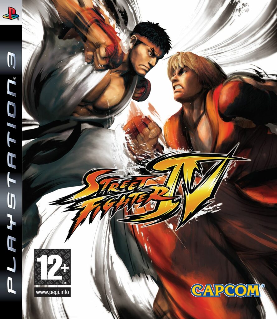 Street Fighter IV - Playstation 3 Box Art