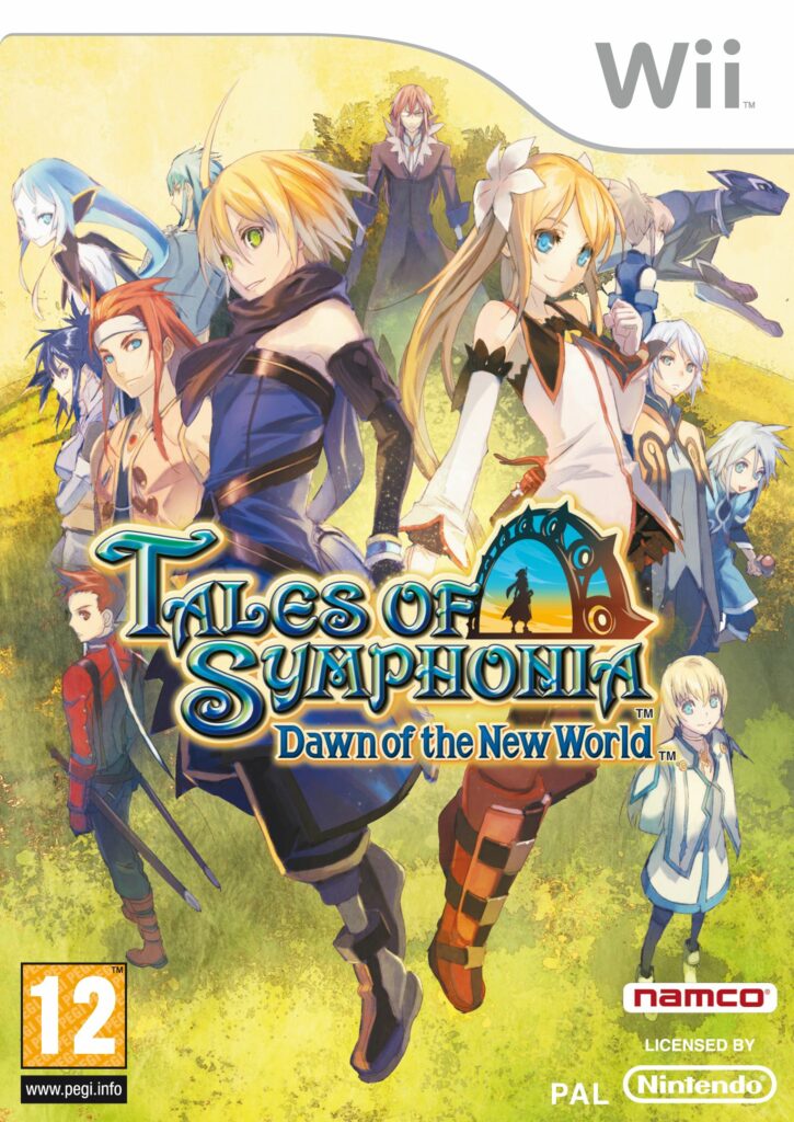 Tales of Symphonia: Dawn of the World - Wii Box Art