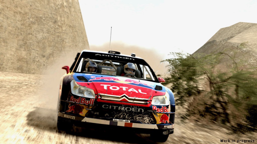 Desert rally racing