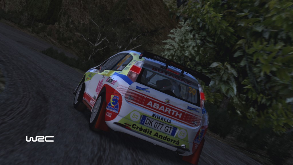 Fiat Abarth rally car