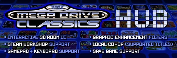 SEGA Mega Drive Classics Hub Art Work