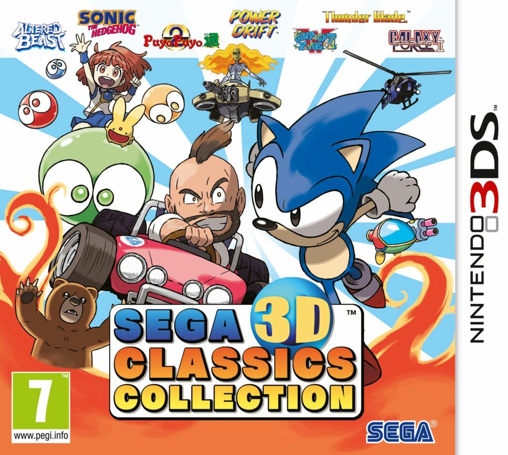 Sega 3d Classics Collection - 3DS Box Art