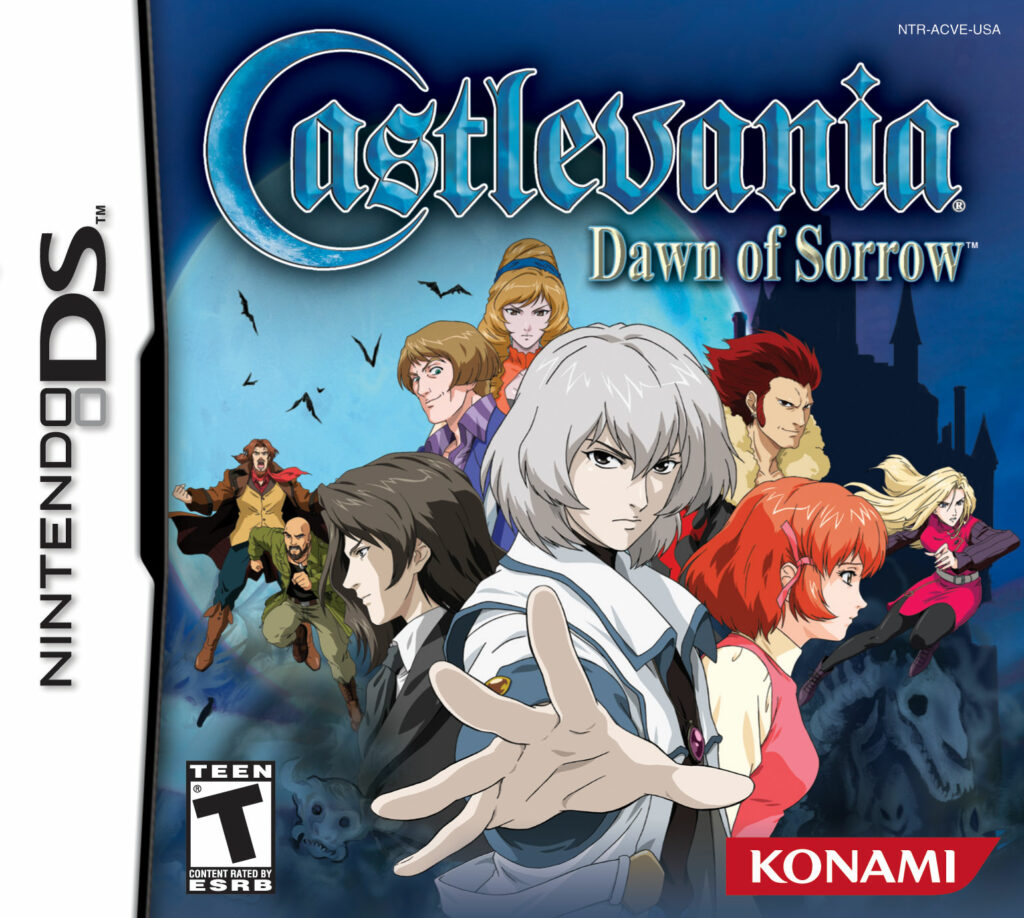 Castlevania Dawn of Sorrow - Nintendo DS Box Art