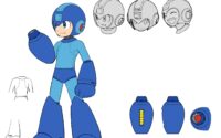 Mega Man design sketch