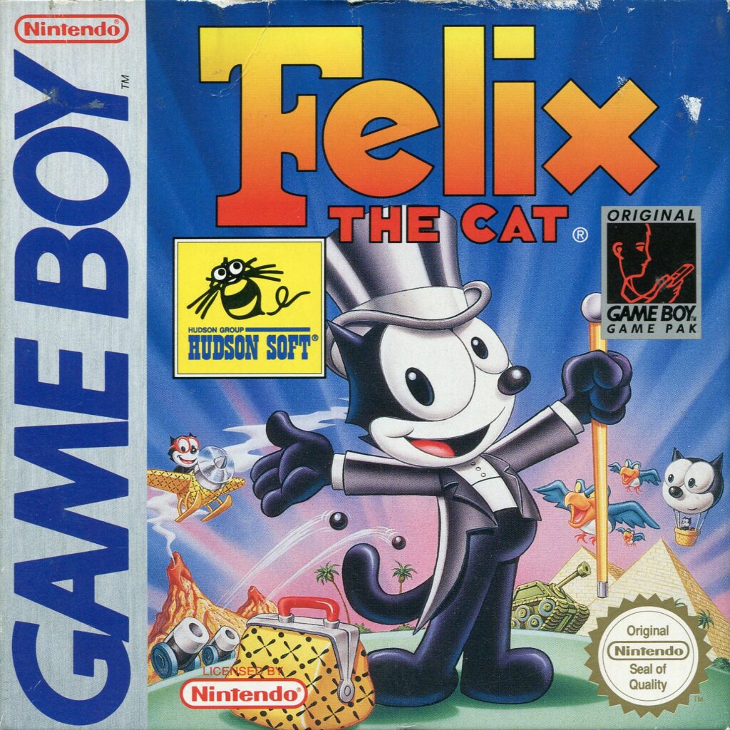 Felix the cat and his magic hat