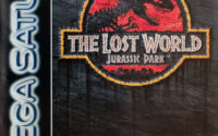 Rock wall with Jurassic Park logo