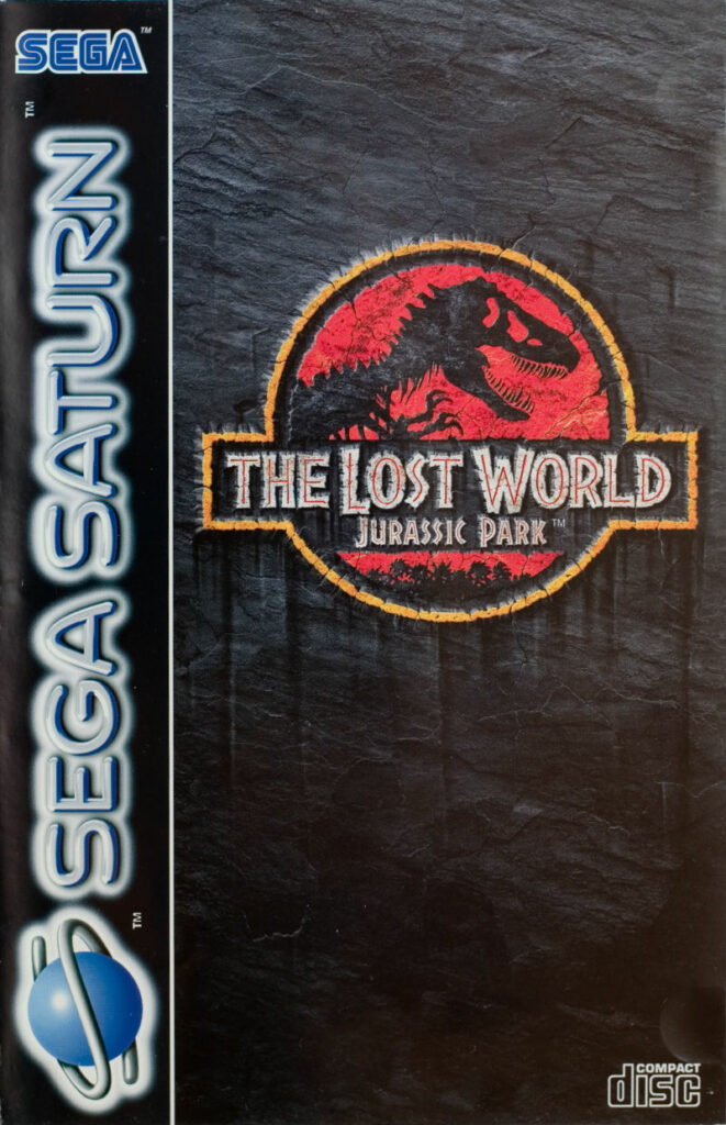 Rock wall with Jurassic Park logo